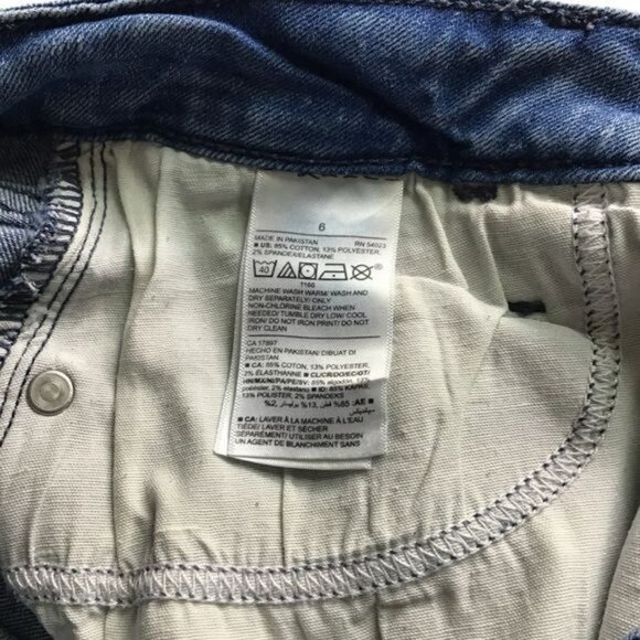 Old Navy Women’s Rockstar Super Skinny Jeans Hi-Rise Size 8 Distressed D… - Picture 6 of 8